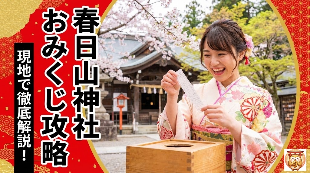 春日山神社のおみくじ攻略！種類や時間とご利益を現地視点で解説