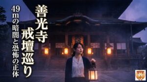 善光寺の戒壇巡りは心霊スポット？49mの暗闇と恐怖の正体