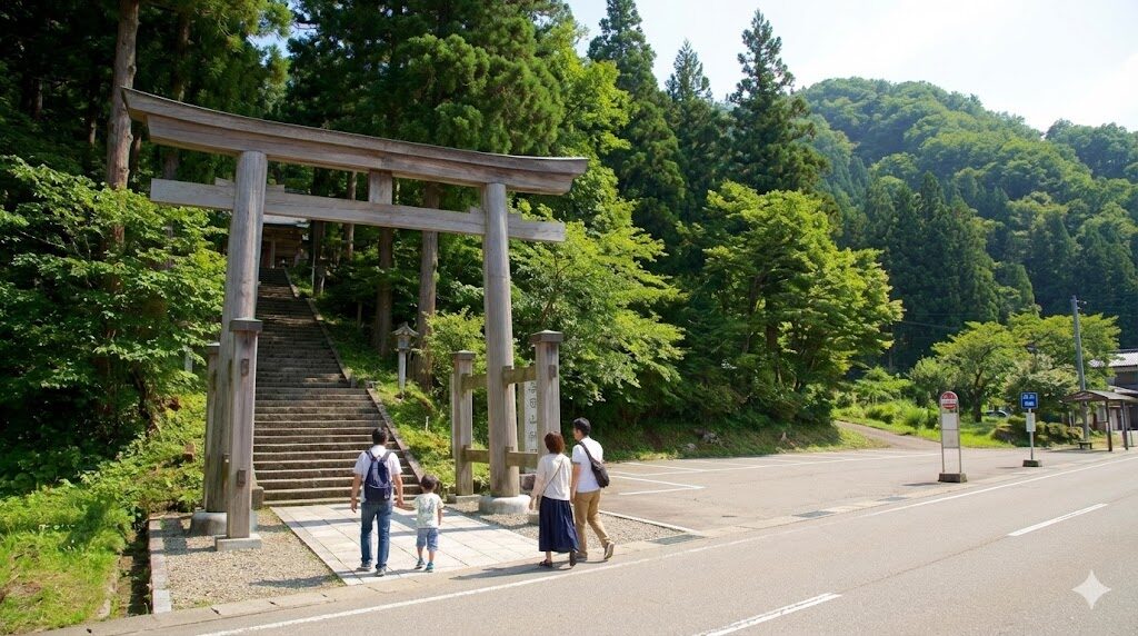 春日山神社へおみくじ参拝に行くためのアクセス情報