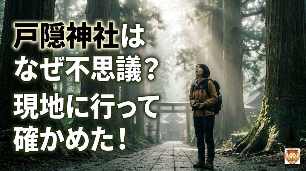 戸隠神社で不思議な出来事が多い理由、行って確かめてきた！