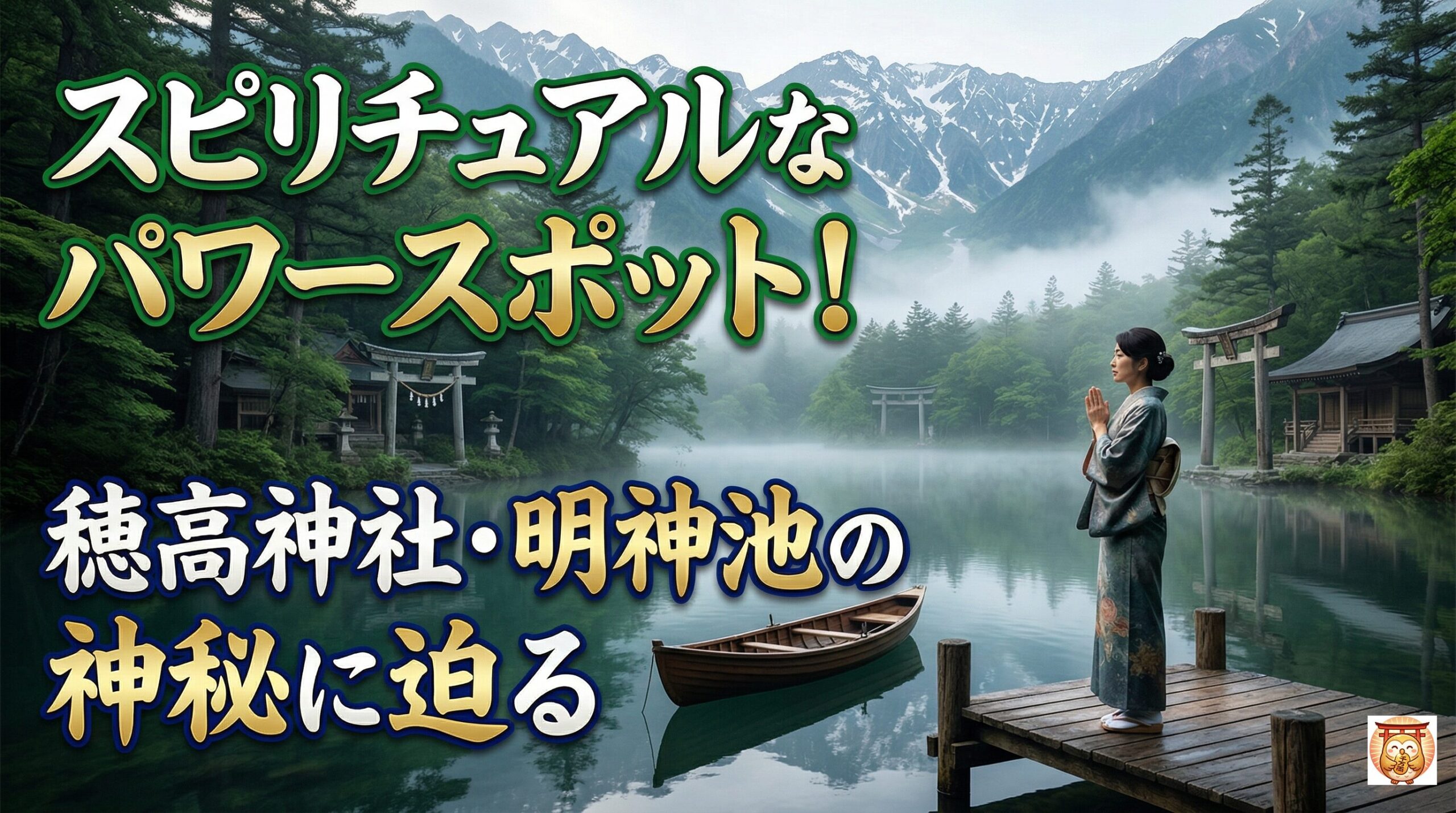 穂高神社はスピリチュアルなパワースポット!明神池の神秘に迫る